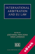 Cover of International Arbitration and EU Law (eBook)