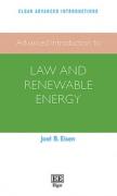 Cover of Advanced Introduction to Law and Renewable Energy