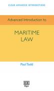 Cover of Advanced Introduction to Maritime Law