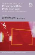 Cover of Research Handbook on Privacy and Data Protection Law: Values, Norms and Global Politics