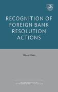 Cover of Recognition of Foreign Bank Resolution Actions