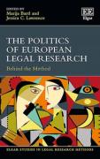 Cover of The Politics of European Legal Research: Behind the Method