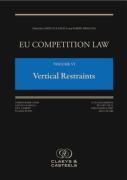 Cover of EU Competition Law Volume VI: Vertical Restraints