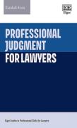 Cover of Professional Judgment for Lawyers