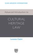 Cover of Advanced Introduction to Cultural Heritage Law