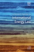 Cover of A Research Agenda for International Energy Law
