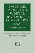 Cover of Evidence, Proof and Judicial Review in EU Competition Law