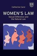 Cover of Women's Law: Sexual Difference and the Natural Law