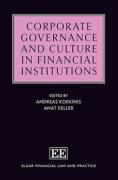 Cover of Corporate Governance and Culture in Financial Institutions