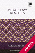 Cover of Private Law Remedies (eBook)