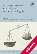 Cover of Research Handbook on Animal Law and Animal Rights (eBook)