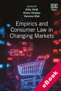 Cover of Empirics and Consumer Law in Changing Markets (eBook)