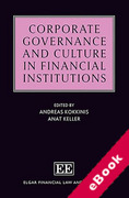Cover of Corporate Governance and Culture in Financial Institutions (eBook)
