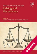 Cover of Research Handbook on Judging and the Judiciary (eBook)