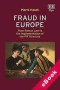 Cover of Fraud in Europe: From Roman Law to the Implementation of the PIF Directive (eBook)