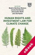 Cover of Human Rights and Investment Law for Climate Change (eBook)