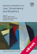 Cover of Research Handbook on Law, Governance and Bioethics (eBook)