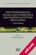 Cover of The Environmental, Social and Governance (ESG) Ratings Activities Regulation A Commentary (eBook)