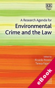 Cover of A Research Agenda for Environmental Crime and the Law (eBook)