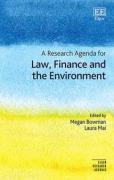 Cover of A Research Agenda for Law, Finance and the Environment