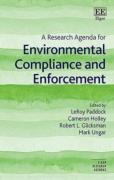 Cover of A Research Agenda for Environmental Compliance and Enforcement