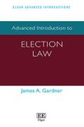 Cover of Advanced Introduction to Election Law
