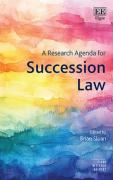 Cover of A Research Agenda for Succession Law