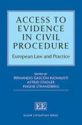 Cover of Access to Evidence in Civil Procedure: European Law and Practice