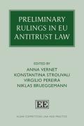 Cover of Preliminary Rulings in EU Antitrust Law