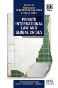 Cover of Private International Law and Global Crises