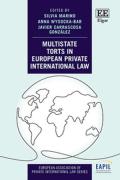 Cover of Multistate Torts in European Private International Law
