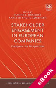 Cover of Stakeholder Engagement in European Companies: Company Law Perspectives (eBook)