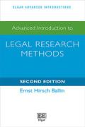 Cover of Advanced Introduction to Legal Research Methods