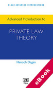 Cover of Advanced Introduction to Private Law Theory (eBook)
