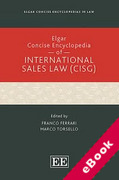 Cover of Elgar Concise Encyclopedia of International Sales Law (CISG) (eBook)