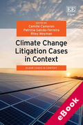 Cover of Climate Change Litigation Cases in Context (eBook)