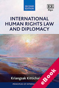 Cover of International Human Rights Law and Diplomacy (eBook)