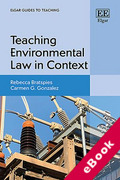 Cover of Teaching Environmental Law in Context (eBook)