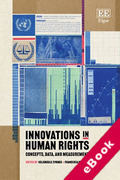 Cover of Innovations in Human Rights: Concepts, Data, and Measurement (eBook)