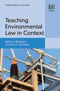 Cover of Teaching Environmental Law in Context