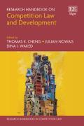 Cover of Research Handbook on Competition Law and Development