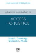 Cover of Advanced Introduction to Access to Justice