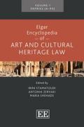 Cover of Elgar Encyclopedia of Art and Cultural Heritage Law