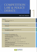 Cover of Competition Law and Policy Debate: Print + Online