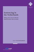 Cover of Sentencing in the Netherlands: Taking Risk-Related Offender Characteristics into Account