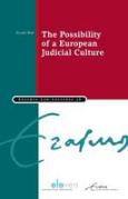 Cover of The Possibility of a European Judicial Culture