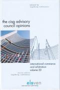 Cover of The CISG Advisory Council Opinions