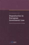 Cover of Depositaries in European Investment Law: Towards Harmonization in Europe