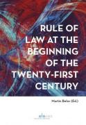 Cover of Rule of Law at the Beginning of the Twenty-First Century