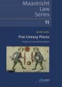 Cover of Five Uneasy Pieces: Essays on Law and Evolution